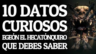 10 DATOS CURIOSOS sobre EGEÓN EL HECATÓNQUIRO que DEBES SABER  GOD OF WAR 🔥 [upl. by Nennek550]