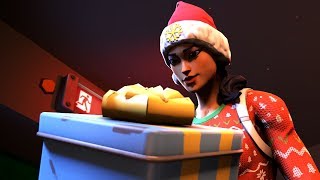 What Really Happens On The Fortnite Battle Bus Christmas Edition SFM Animations [upl. by Laehctim667]