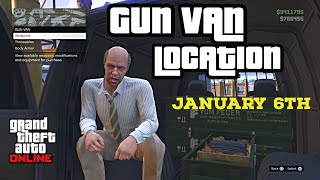 Gun Van Location Today  January 6th 2024  GTA 5 Online UNHOLY HELLBRINGER UNLOCK  RAILGUN [upl. by Ettennil]