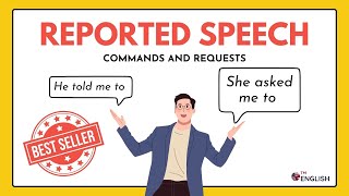 ❗️Reported Speech 🎤 Commands amp Requests  English Grammar for Everyone  FREE ESL Resources 📚 [upl. by Phia]