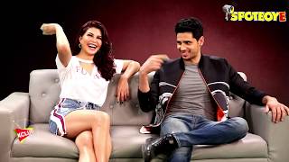 Exclusive Sidharth Malhotra and Jacqueline Fernandez Interview for A Gentleman  SpotboyE [upl. by Gunn493]