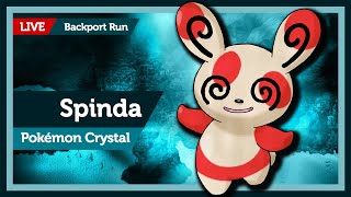 🔴 LIVE  Spinda Only  How quickly can I beat Pokémon Crystal  CrystalBackport [upl. by Suiram]