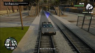 MISION ROBANDO CAJAS EN EL TREN  GTA SAN ANDREAS DEFINITIVE EDITION [upl. by Archle441]