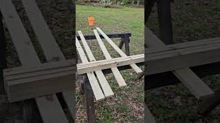 Easy to build A Frame trellis for peas beans cucumbers and more [upl. by Soloman]