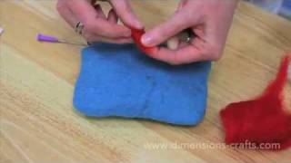 Getting Started with Needle Felting by Dimensions [upl. by Hgielak]