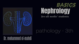 امراض  ثالث صيدلة  medical school pathology  nephron  3th  part 1 [upl. by Arvonio]