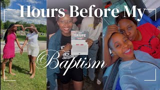 Vlog Getting Baptised  Swimming 🏊‍♀️  Azubi Life azubilife [upl. by Akinoj]