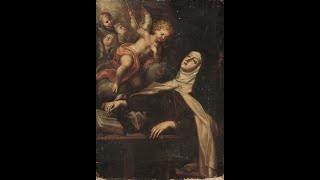 Transverberation of Teresa of Avila 27 August The Mystical Marriage and the Fiery Wound of Love [upl. by Halli]