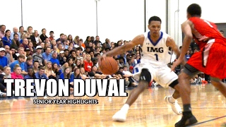 Trevon Duval CRAZY Senior Year Highlights  IMG Academy [upl. by Kipper]