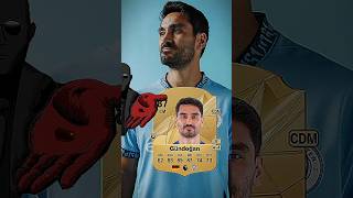 Blue Or Red Ilkay Gundogan Fifa Cards Fc24 Vs Fc25 eafc24 fifa fifa23 fifamobile fc24 [upl. by Tempa]