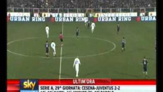 Cesena  Juventus 22  Sintesi Highlights Sky Sport 24  12032011  29 giornata serie A  HQ [upl. by Tav256]