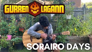 Gurren Lagann  Sorairo Days Fingerstyle Guitar Cover [upl. by Enitsahc]