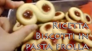 Biscotti in Pasta Frolla  Impasticciamoci con Debby [upl. by Ettelrats769]