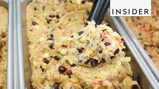 Edible Cookie Dough Shop Is Taking Over NYC [upl. by Nedroj]