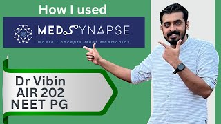 How I used Medsynapse by Dr Nikita effectively for preparation [upl. by Artimas]