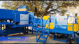 Firewood Processor  Taglia  Spacca legna PPC  CS700  PINOSA SRL [upl. by Dranel]