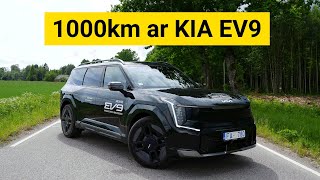 1000km brauciens ar KIA EV9 elektroauto [upl. by Trudi]