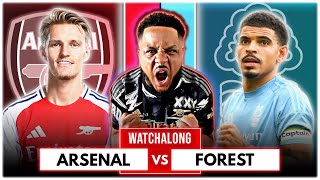 Arsenal 30 Nottingham Forest  Premier League  Watchalong W Troopz [upl. by Oeram]