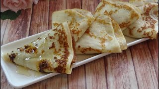 Plānās pankūkas CrepesPancakes [upl. by Ardeahp980]