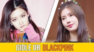 KPOP VSBLACKPINK VS GIDLE VISUALVOCALDANCERAP [upl. by Pauiie390]