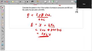 ELECTROTECHNOLOGY N3 AUGUST 2023 QUESTION 2 [upl. by Enilra833]