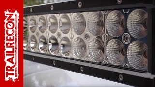 ANNT 24quot LED Light Bar Review amp Test  120W Flood Spot Combo [upl. by Nivac]