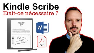 Liseuse Kindle Scribe OFFICIEL [upl. by Dalia685]