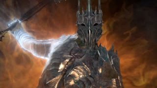 Middleearth Shadow of Mordor ENDING  Sauron Boss Fight [upl. by Annoif]