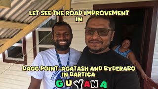 Bartica Guyana  Dagg Point Agatash and Byderabo road development Ep 11 [upl. by Ariom]