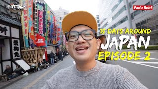 Standing 3 Hours In Line For SUMO Tickets 😃  15 Days Around Japan Ep02 ENG SUBS [upl. by Tannenwald]