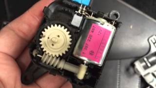 VW Golf blend flap stepper motor [upl. by Aracal]