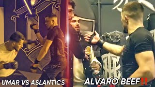 Aslantics vs Umar Dukaev MMA Sparing [upl. by Iarahs557]