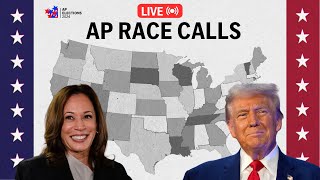 Election results LIVE AP race calls and electoral map 2024 [upl. by Rayshell]