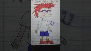 My Rugrats drawing Chuckie Finster as a big kid years after Rugrats 😀😃 🤓 👨🏻‍🦰🧑🏻‍🦰👕👖👟🕹🧸🧩📺 📚 [upl. by Ylrebma39]