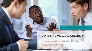 Konfliktmanagement  Kommunikationsstrategien amp Emotionskontrolle Seminar [upl. by Aenil681]