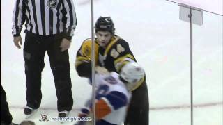 Zenon Konopka vs Adam McQuaid Dec 9 2010 [upl. by Frederique]