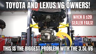 TOYOTA V6 OWNERS This is The Biggest Problem with The 35L V6 Engine [upl. by Aniretac773]