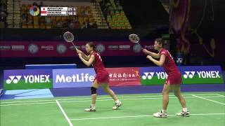 YONEXSUNRISE HONG KONG OPEN 2014  SF  Match 2 [upl. by Aicenaj]