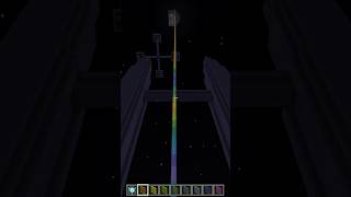 Minecraft Rainbow Beacon Design shorts [upl. by Tadeas]