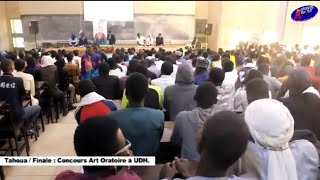 Concours Art Oratoire institut Universitaire de Technologie IUT en tête à UDH Tahoua [upl. by Bigner]