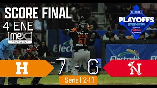 PLAYOFFS Juego 3 🍊 Naranjeros vs Mayos🪓 4 de Enero 2024 [upl. by Aizirk]