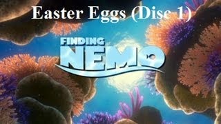 Finding Nemo  Easter Eggs Disc 1 [upl. by Nawotna]