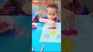 Childrens Diwali activity  🥳🥳😘😘🎆🎇 [upl. by Eremihc989]