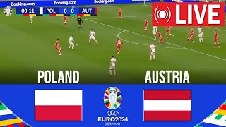 🔴 NA ŻYWO Polska vs Austria  UEFA EURO 2024  Mecz na żywo już dziś [upl. by Atoked770]