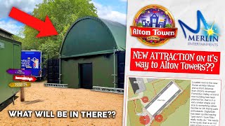 A NEW ATTRACTION coming to Alton Towers [upl. by Euqitsym]