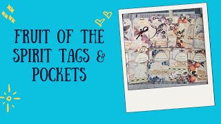 Fruit of the Spirit tags amp pockets carolynsmusings junkjournal biblejournaling [upl. by Rezal]