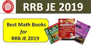 RRB JE 2019 Best Math Books for RRB JE 2019 SpeedUp Eduation [upl. by Seften]