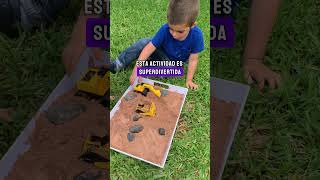 🎉 ACTIVIDADES SENSORIALES 🍫 Juguemos Con ARENA DE CHOCOLATE actividadesparaniños [upl. by Charmion304]