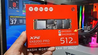 NVMe berDRAM Cache Termurah di 2023  Worth it kah  Review SSD ADATA XPG SX8200 PRO 512GB [upl. by Aggri]