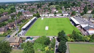 Boreham Woods New Facilities From The Sky [upl. by Nirtiac876]